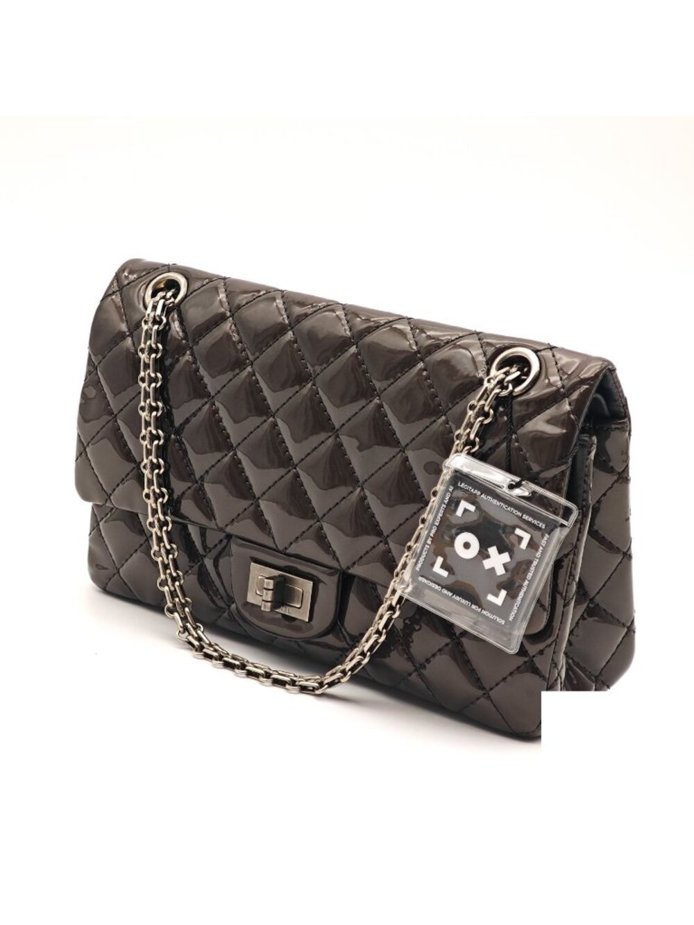 Chanel 2.55 Shoulder Bag Party Chain Brown